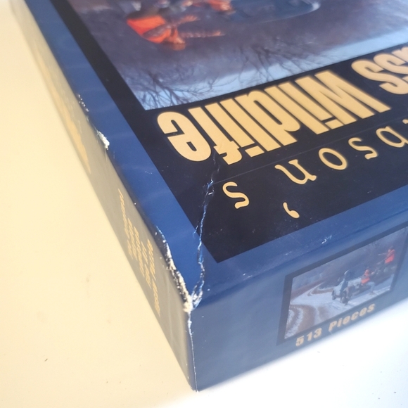 Hayden Lambson's Wildlife 513pc Puzzle "Freshest Tracks We've Seen All Day" - Picture 6 of 11